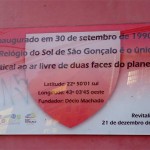 Que horas são, São Gonçalo?