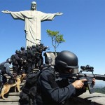 Polícia no Cristo Redentor