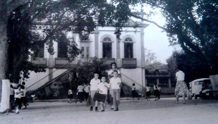 Colégio Brasil – Alameda de entrada / Crédito: Araken França