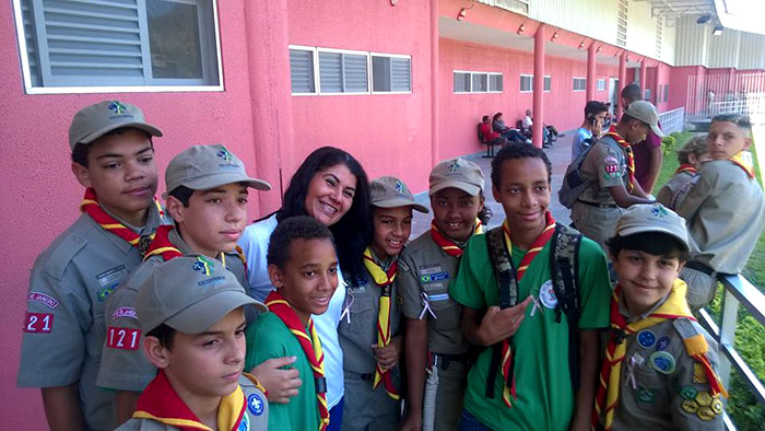 Escoteiros São Gonçalo – Outubro Rosa