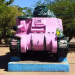 Tanque Rosa – Praça dos Ex-Combatentes