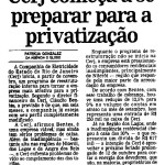 CERJ começa a se preparar para a privatização