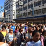 Limpeza dos tapetes de Corpus Christi