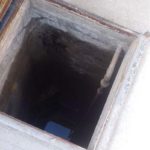 Cisterna de moradora do bairro Sacramento sem água