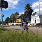 Mutirão com dos moradores de Vista Alegre em São Gonçalo