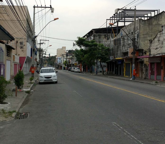 Bairro Paraíso, São Gonçalo domingo à tarde. Foto: Matheus Graciano / SIM São Gonçalo