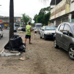 Linha do Trem no Centro de São Gonçalo em Novembro de 2017