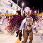 Desfile da Porto da Pedra em 2018, no grupo de acesso.