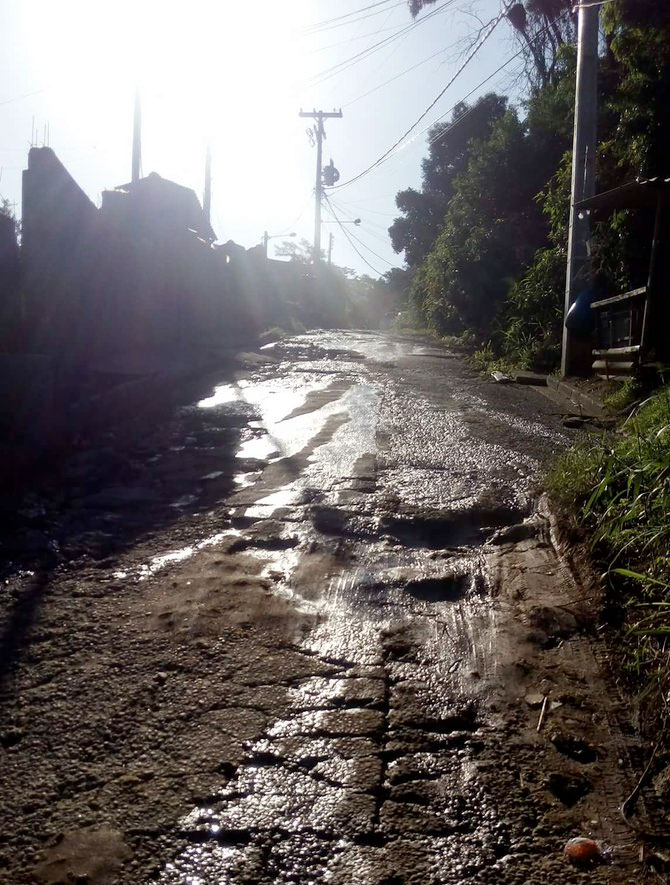 Rua Francisco de Paula Moura Neto, em Tribobó