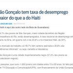Desemprego entre jovens gonçalenses