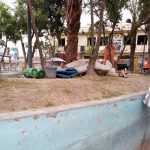 Abandono na Praça da Venda da Cruz