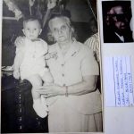 Clélia Nanci com Aécio Nanci Filho, o Aecinho